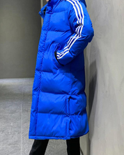 Men's Puffer Coat | Hooded Long Winter Jacket-Men Coat-Homefinn