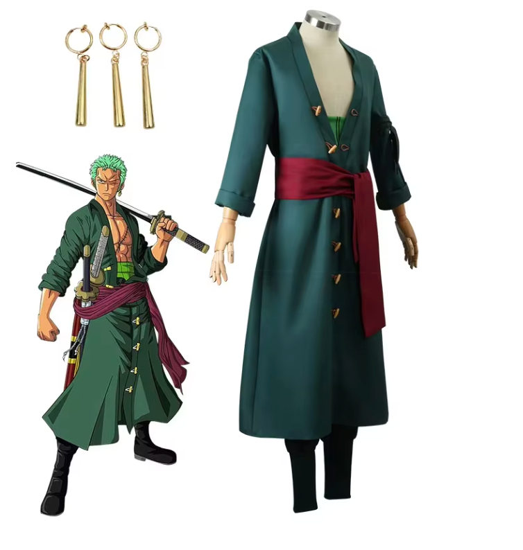 Men's Swordsman Costume Set | Anime Dress Up Outfit