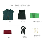 Men's Swordsman Costume Set | Anime Dress Up Outfit