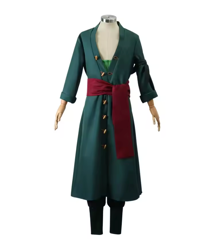 Men's Swordsman Costume Set | Anime Dress Up Outfit