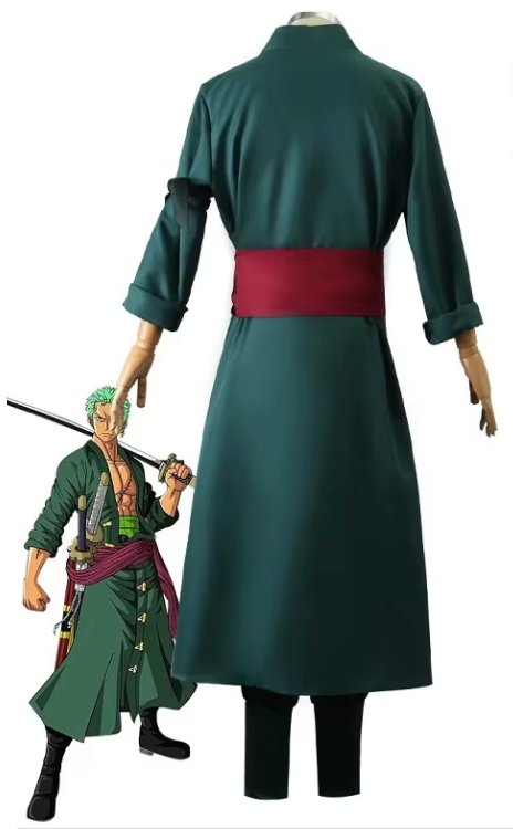 Men's Swordsman Costume Set | Anime Dress Up Outfit