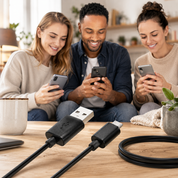 10ft Micro USB Cable with Fast Charging and Tangle-Resistant Jacket - Image 6