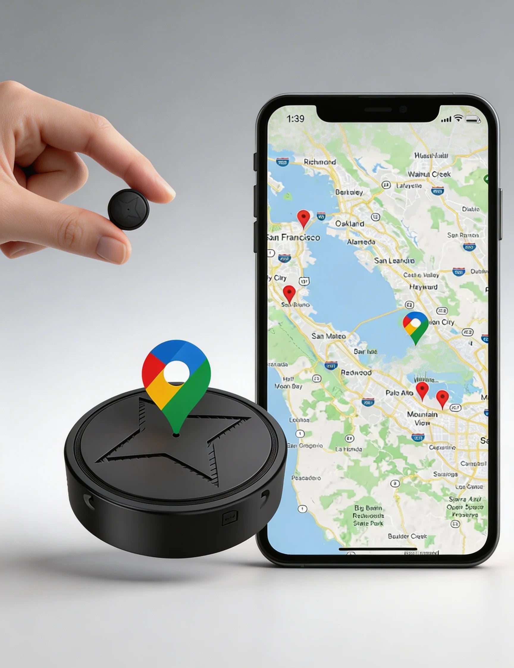 Mini GPS Tracker | Real Time Location Monitoring-GPS Tracker-Homefinn