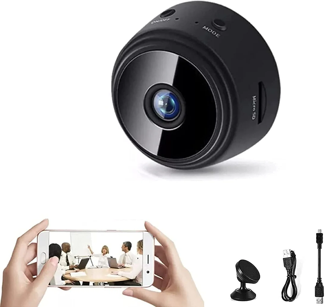 Mini WiFi Security Camera | HD Wireless Camera-Camera-Homefinn