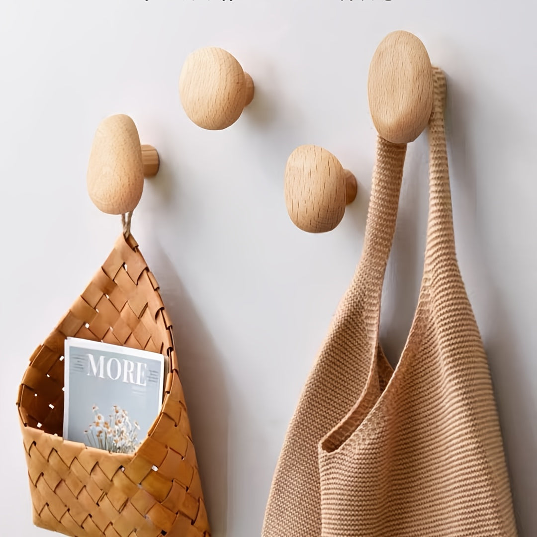 Minimalist Wooden Wall Hook | Wall Hook-Wall Hook-Homefinn