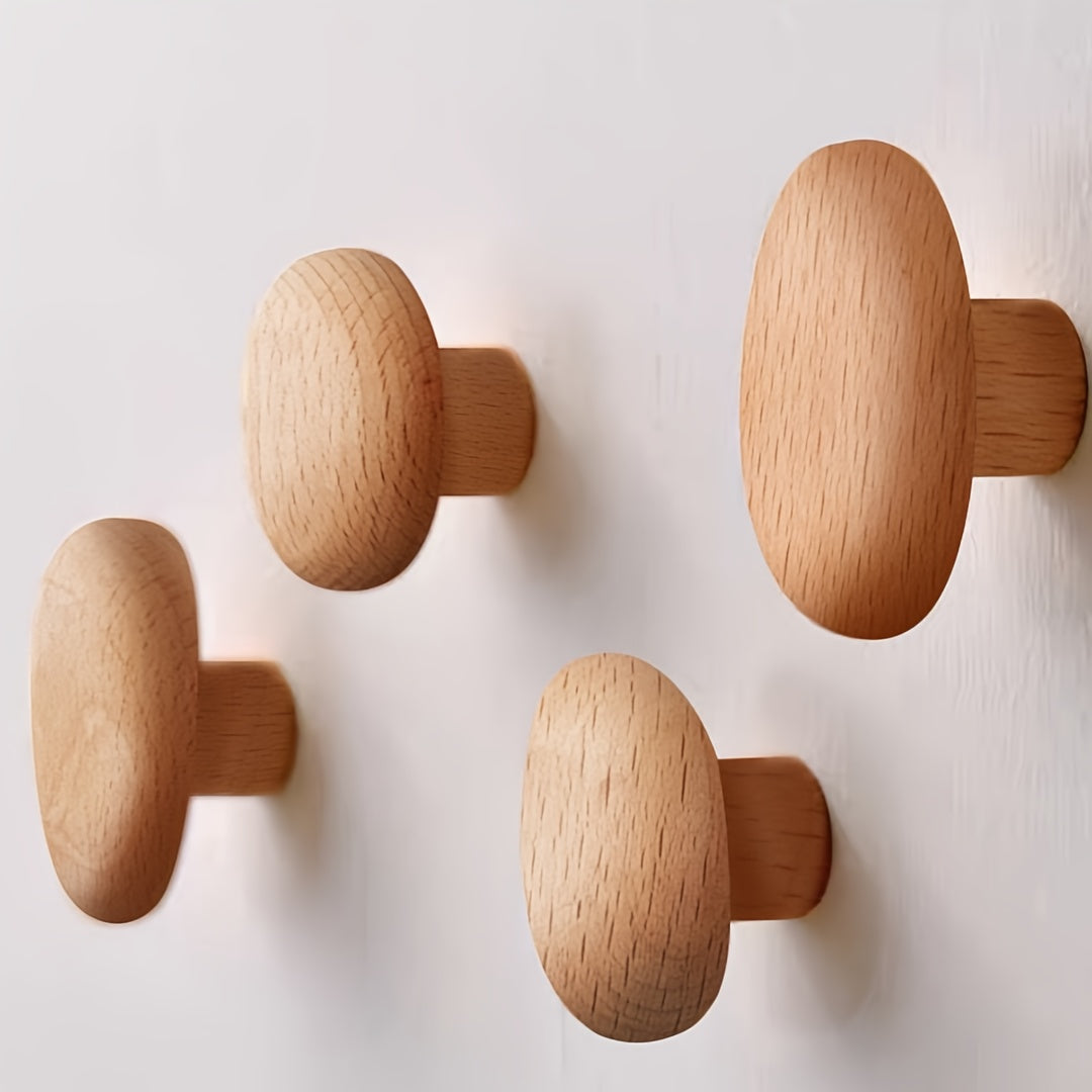 Minimalist Wooden Wall Hook | Wall Hook-Wall Hook-Homefinn