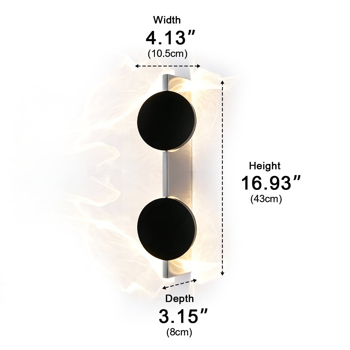 Led Wall Sconce | Ambient Lighting-Wall Light-Homefinn