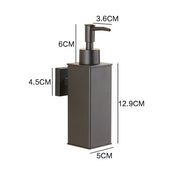 Modern Plain Soap Dispenser | Wall Mounted Pump Bathroom Use-Soap Dispenser-Homefinn