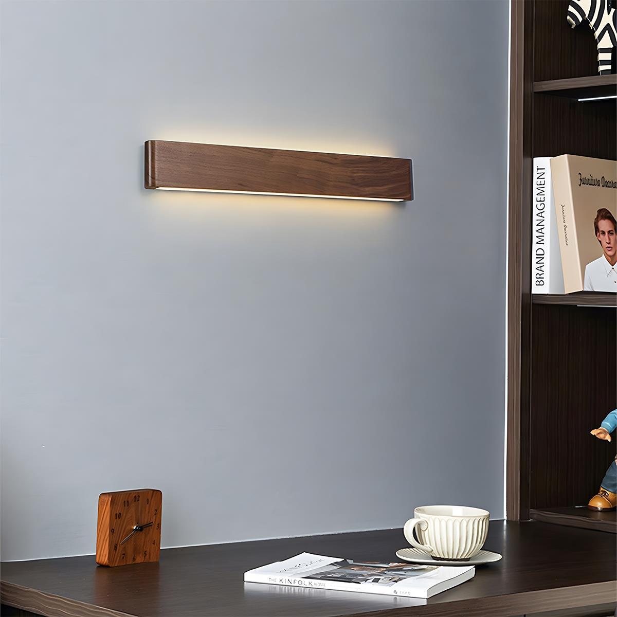 Wall Light | Wood Wall Sconce-Wall Light-Homefinn
