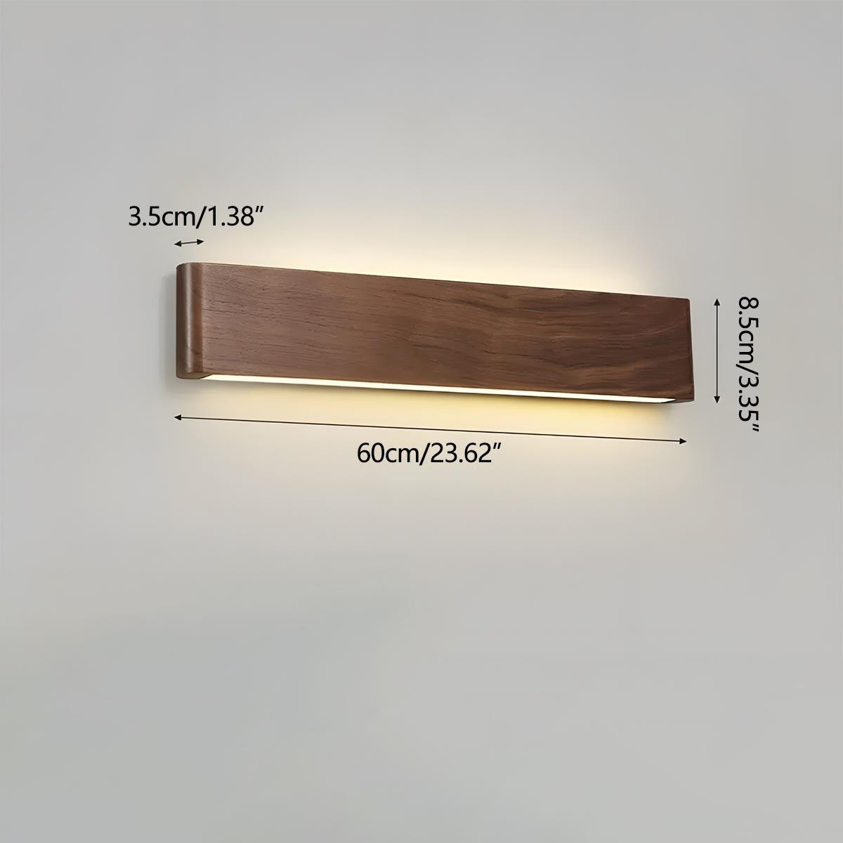 Wall Light | Wood Wall Sconce-Wall Light-Homefinn