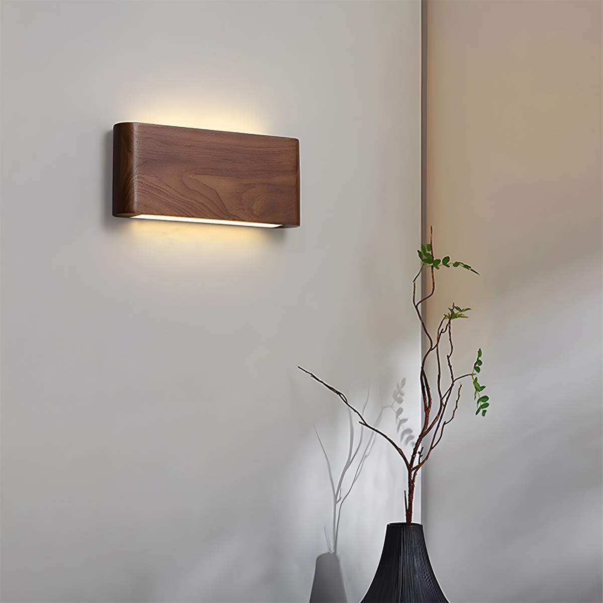 Wall Light | Wood Wall Sconce-Wall Light-Homefinn