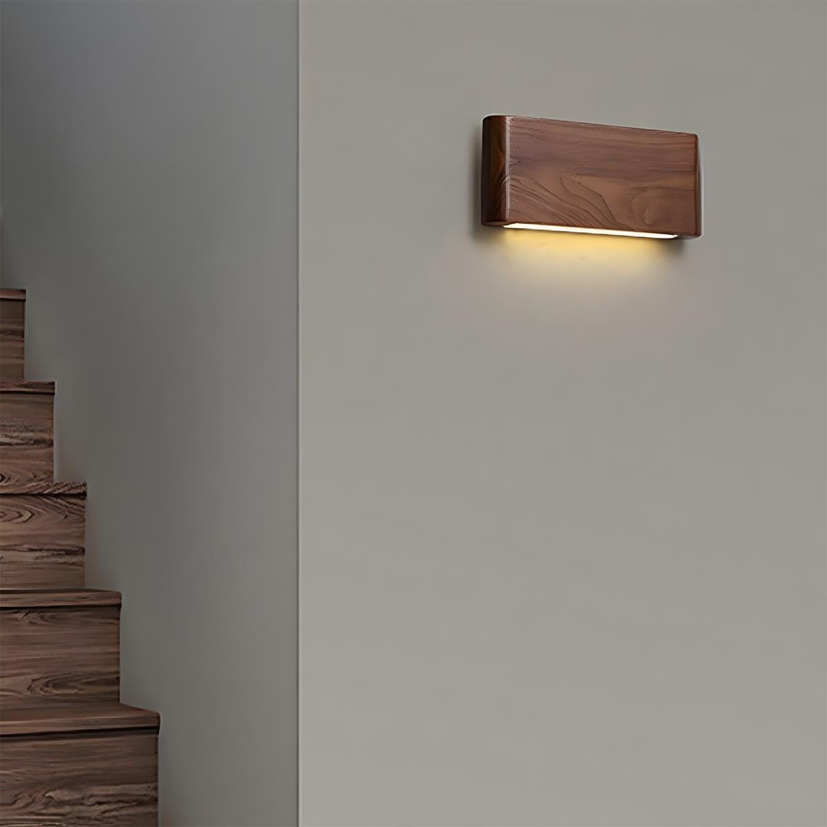 Wall Light | Wood Wall Sconce-Wall Light-Homefinn