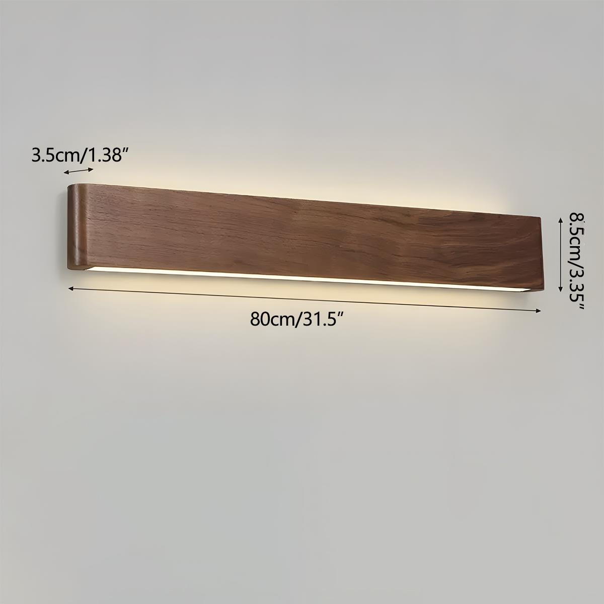 Wall Light | Wood Wall Sconce-Wall Light-Homefinn