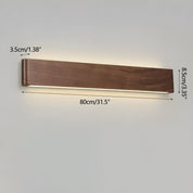 Wall Light | Wood Wall Sconce-Wall Light-Homefinn