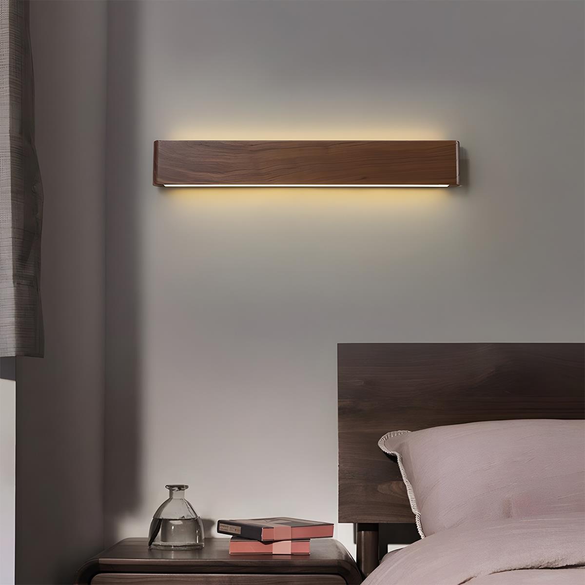 Wall Light | Wood Wall Sconce-Wall Light-Homefinn