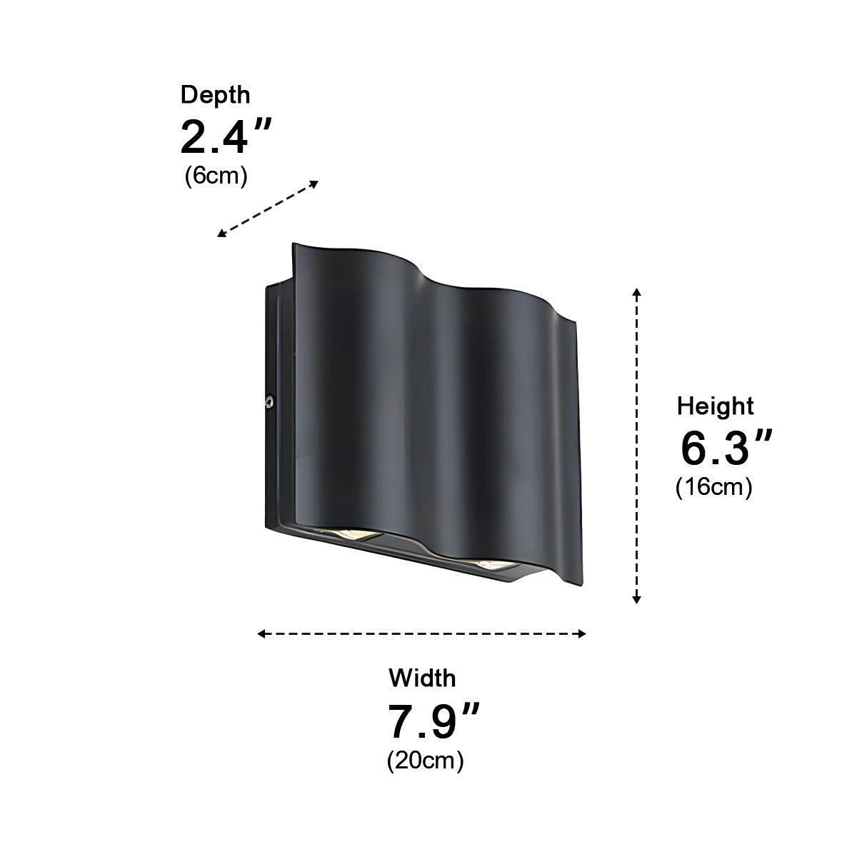 Exterior Wall Lights | Led Spot Lights Outdoor-Wall Light-Homefinn