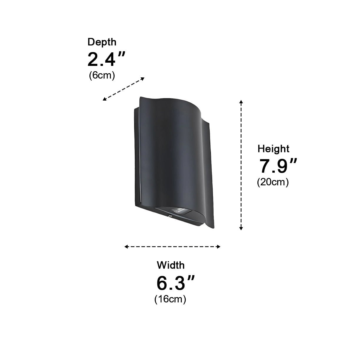 Exterior Wall Lights | Led Spot Lights Outdoor-Wall Light-Homefinn