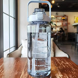 Motivational Water Bottle | Time Marker Sports Hydration