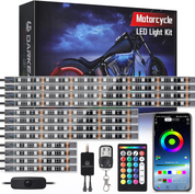 Motorcycle LED Light Kit | App Controlled RGB Lighting-Motorcycle Light-Homefinn