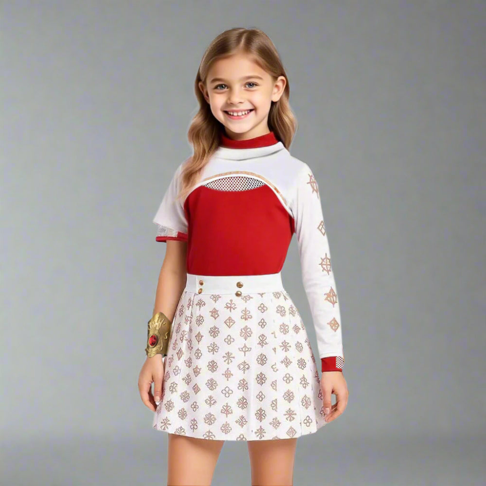 Cosplay Dress Costume | Patterned Skirt Outfit-Costume Set-Homefinn