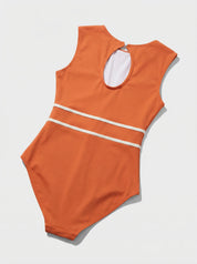 One Piece Swimsuit | Elegant Swimsuit-Women Swimwear-Homefinn