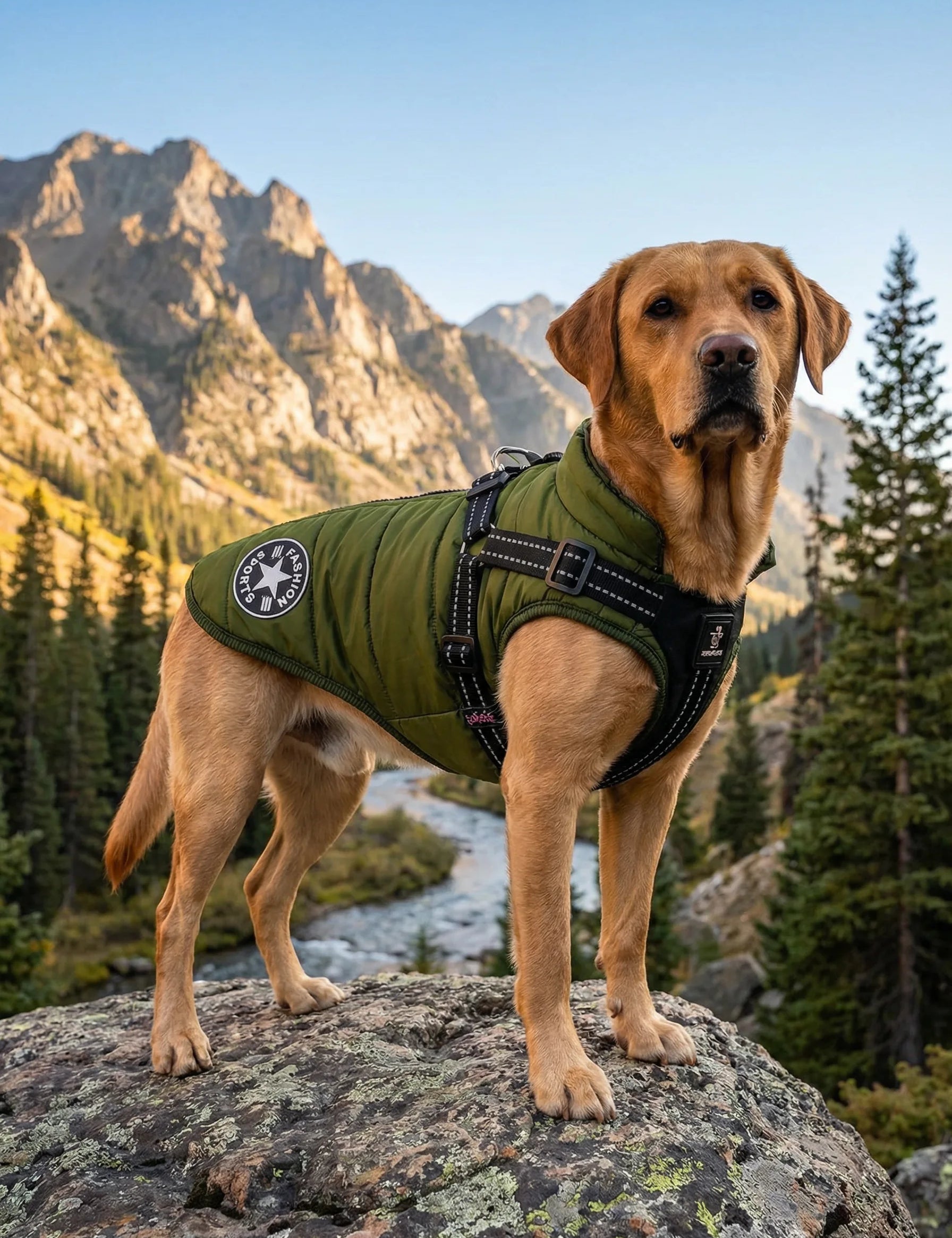 Outdoor Dog Vest | Lightweight Protection Active Walks-Pet Coat-Homefinn