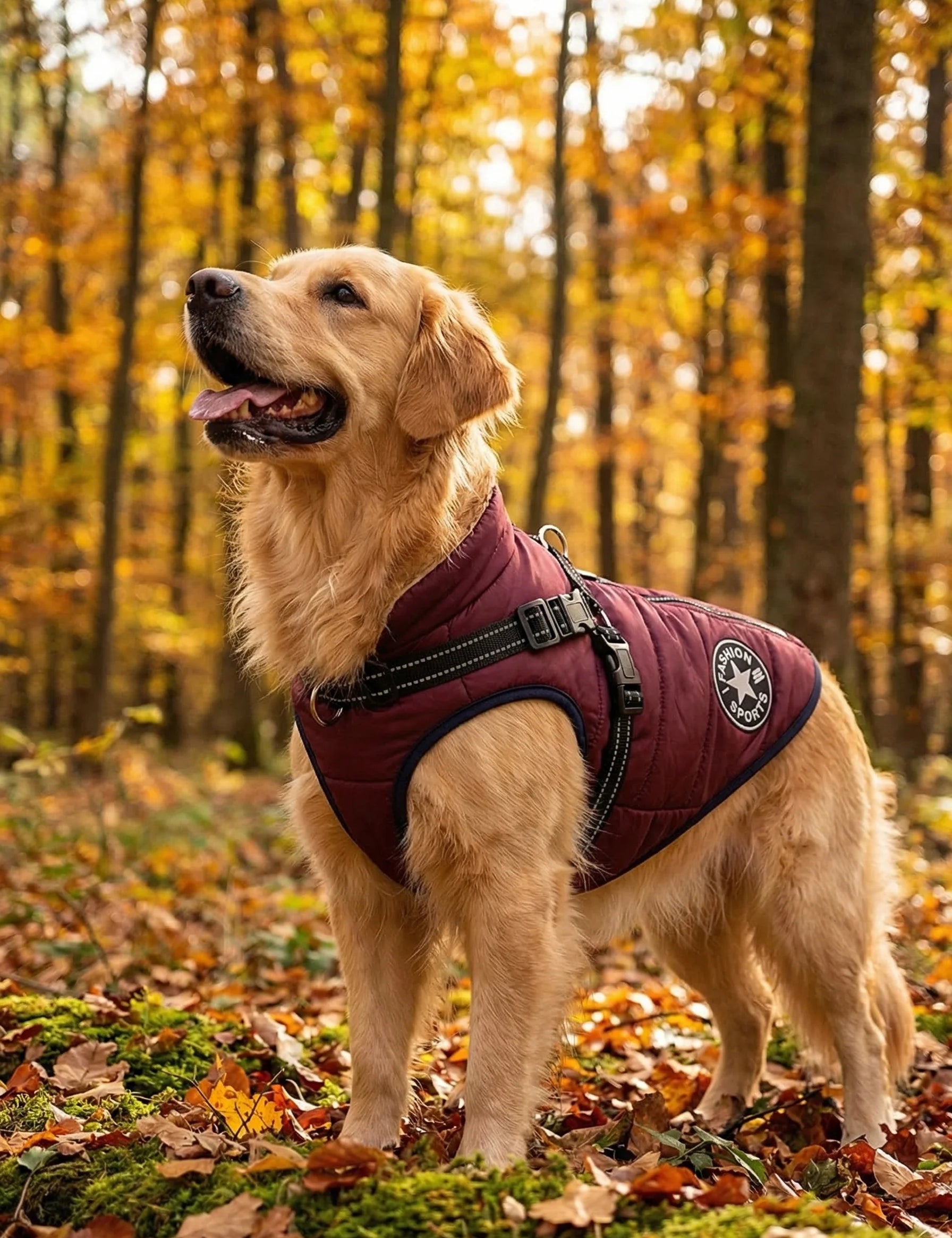 Outdoor Dog Vest | Lightweight Protection Active Walks-Pet Coat-Homefinn