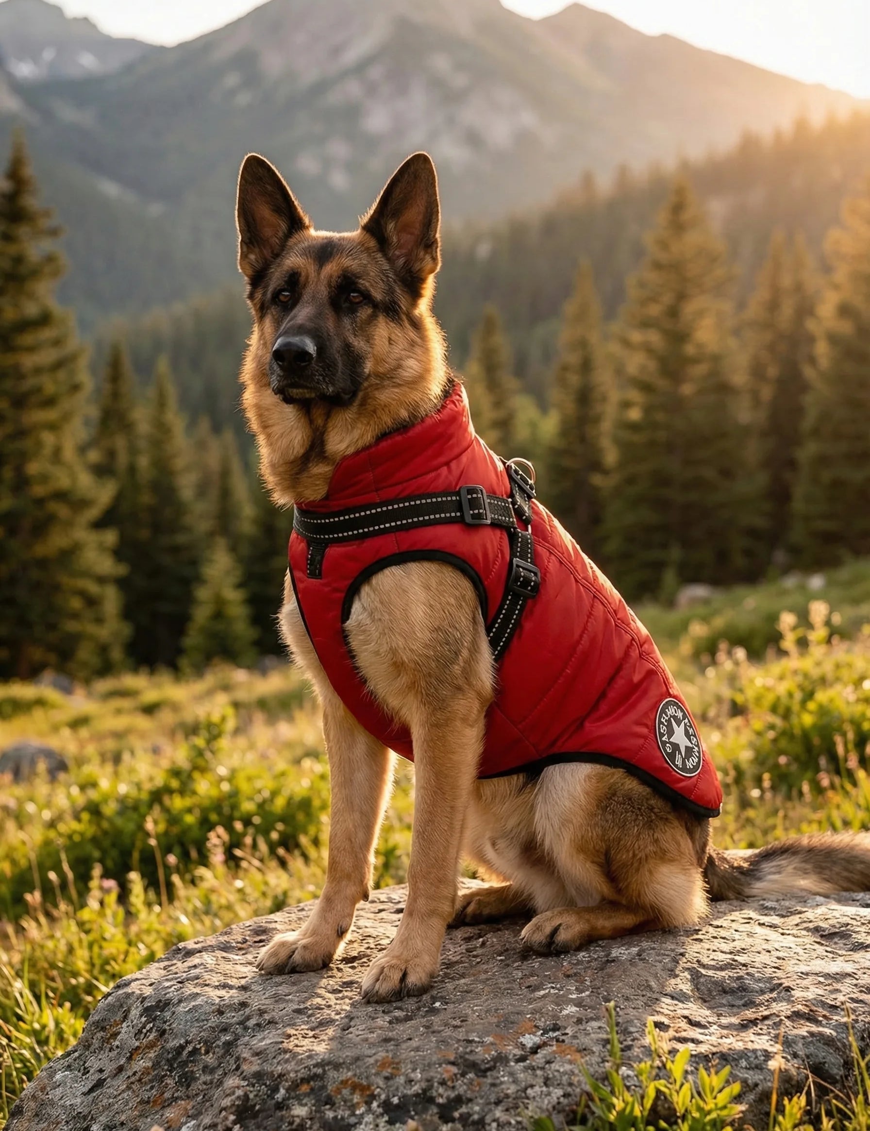 Outdoor Dog Vest | Lightweight Protection Active Walks-Pet Coat-Homefinn