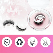 Magnetic Eyelashes | Reusable False Eyelashes-False Eyelashes-Homefinn