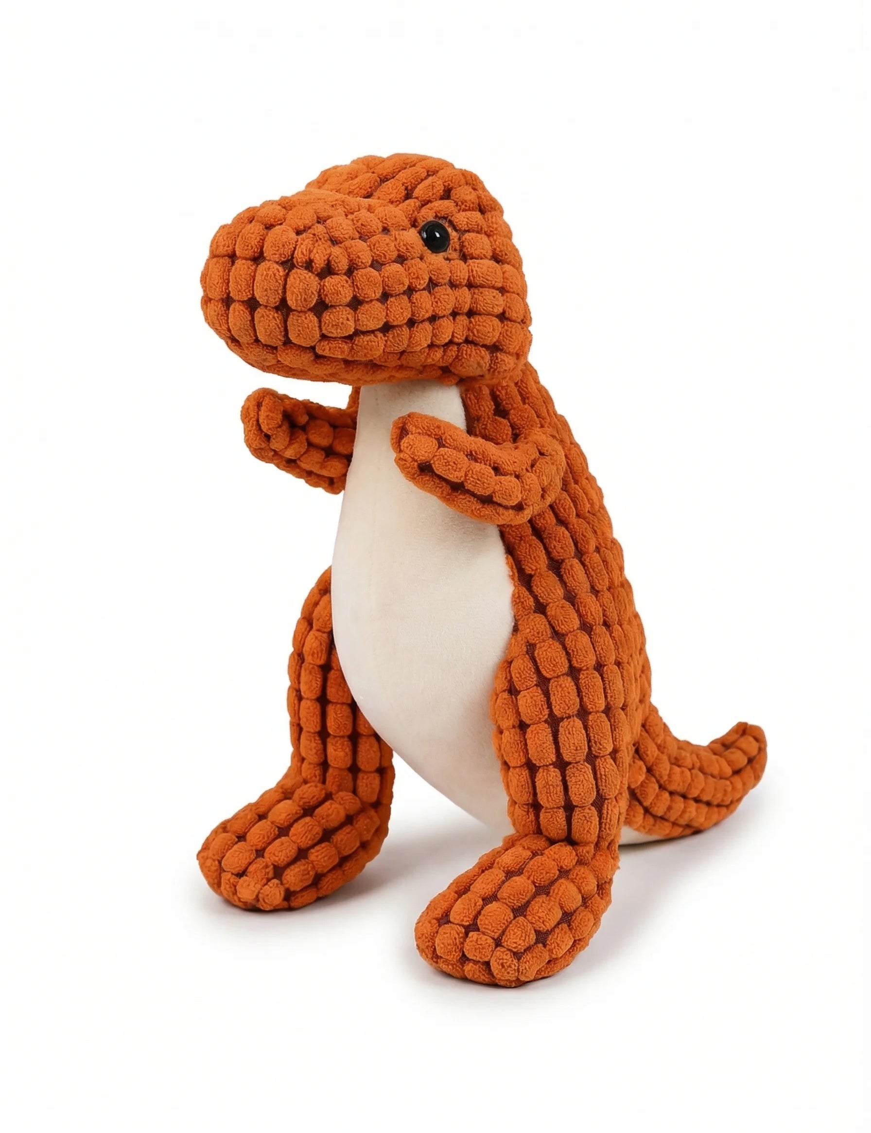 Plush Dinosaur Dog Toy | Soft Chew Play Pet Enrichment-Pet Toy-Homefinn