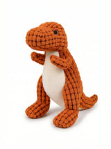 Plush Dinosaur Dog Toy | Soft Chew Play Pet Enrichment