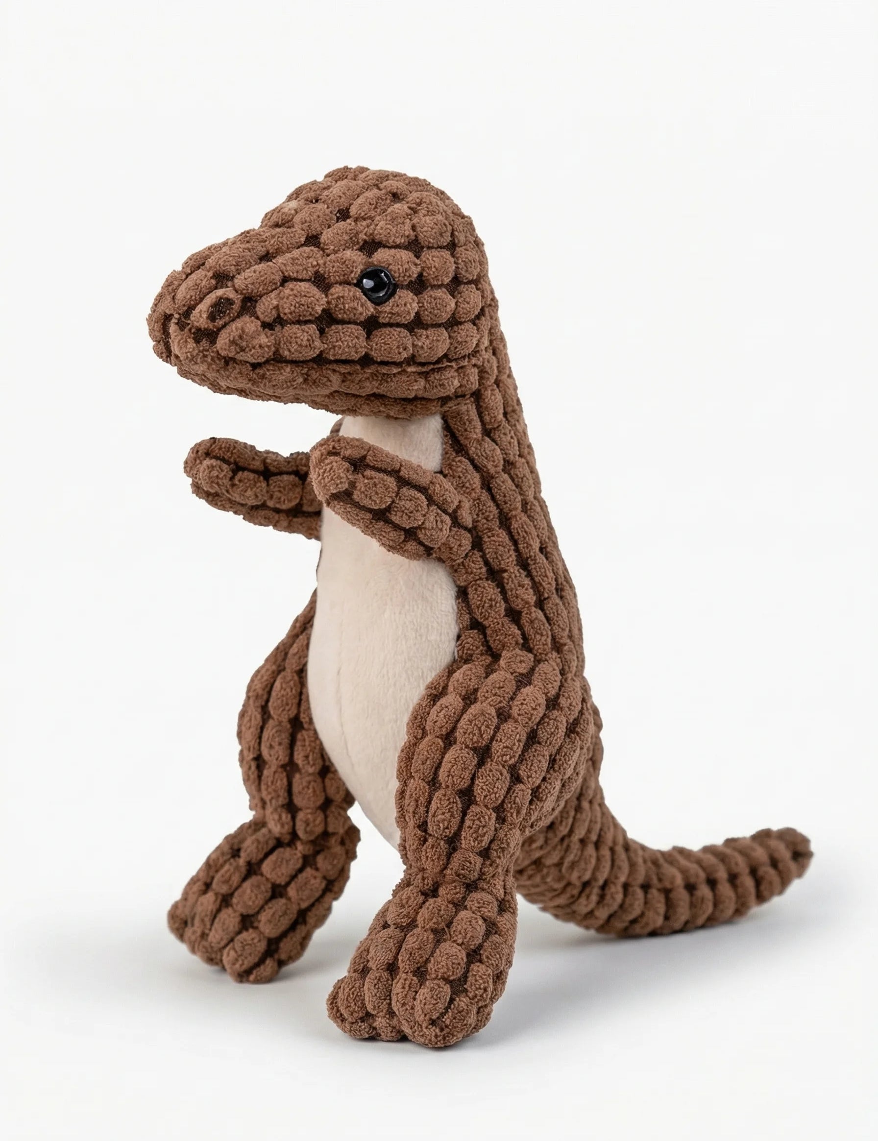 Plush Dinosaur Dog Toy | Soft Chew Play Pet Enrichment-Pet Toy-Homefinn