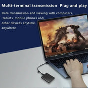 Portable Solid External SSD | Compact Profile Data Storage Travel Use-External SSD-Homefinn