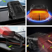 Portable Car Heater | Dashboard Defroster Fan-Heater-Homefinn