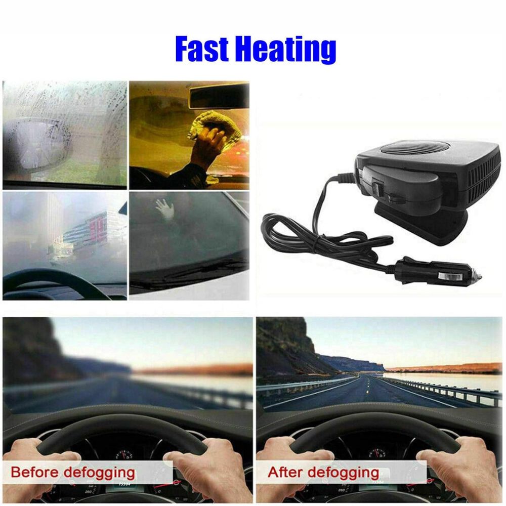 Portable Car Heater | Windshield Defroster Fan-Heater-Homefinn
