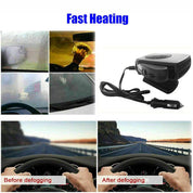Portable Car Heater | Windshield Defroster Fan-Heater-Homefinn