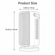 1200W Portable Electric Desktop Heater with Safe Fast Heating - Image 5