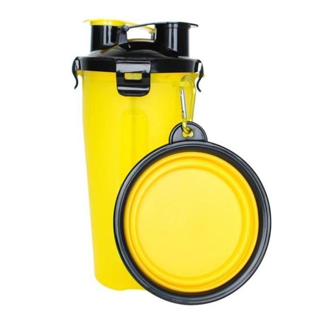 Portable Pet Water Bottle | Foldable Drinking Bowl-Pet Bottle-Homefinn