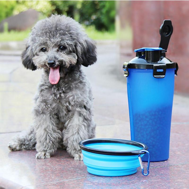 2-in-1 Reisebecher mit Futterschale - PawBuddy™ - Image 6