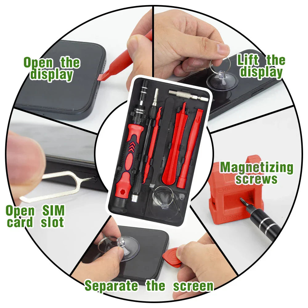 Precision Screwdriver Repair Kit | 115 Piece Tool Set-Screwdriver Set-Homefinn