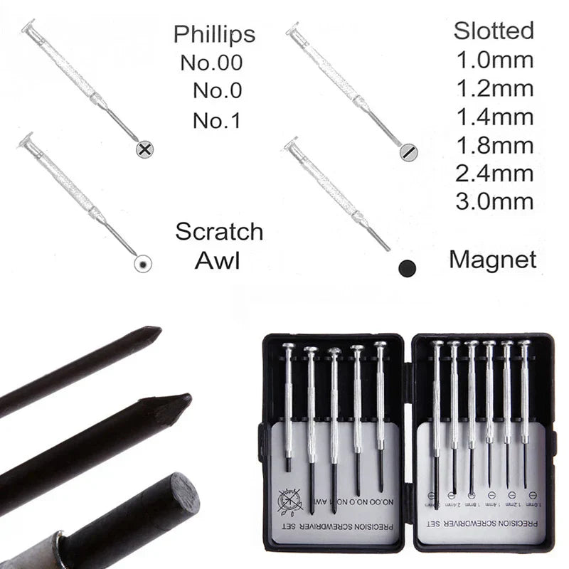 Precision Screwdriver Set | 11 Piece Repair Tool Kit-Screwdriver Set-Homefinn