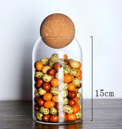 Storage Jars | Glass Food Storage Containers Set-Storage Jar-Homefinn