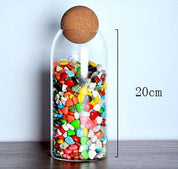 Storage Jars | Glass Food Storage Containers Set-Storage Jar-Homefinn