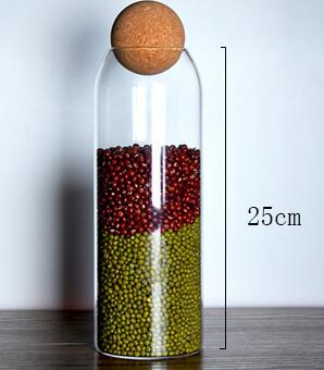 Storage Jars | Glass Food Storage Containers Set-Storage Jar-Homefinn