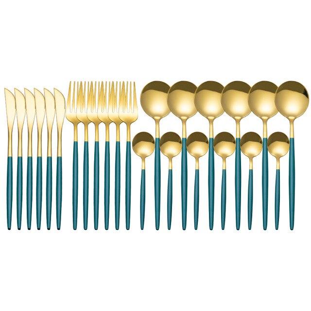 Cutlery Set | Modern Dining Utensil Set-Cutlery-Homefinn