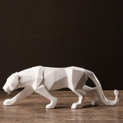 Animal Sculpture | Black Panther Figurine-Figurine-Homefinn