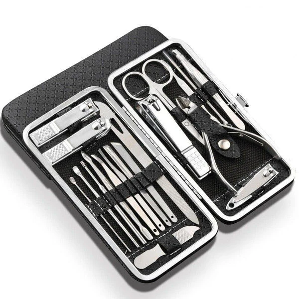 Professional Manicure Set | Nail Care Travel Case-Manicure Set-Homefinn