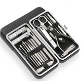 Professional Manicure Set | Nail Care Travel Case