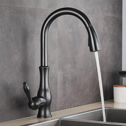 Pull-Out Kitchen Faucet | Kitchen Sink Faucet-Faucet-Homefinn