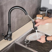 Pull-Out Kitchen Faucet | Kitchen Sink Faucet-Faucet-Homefinn